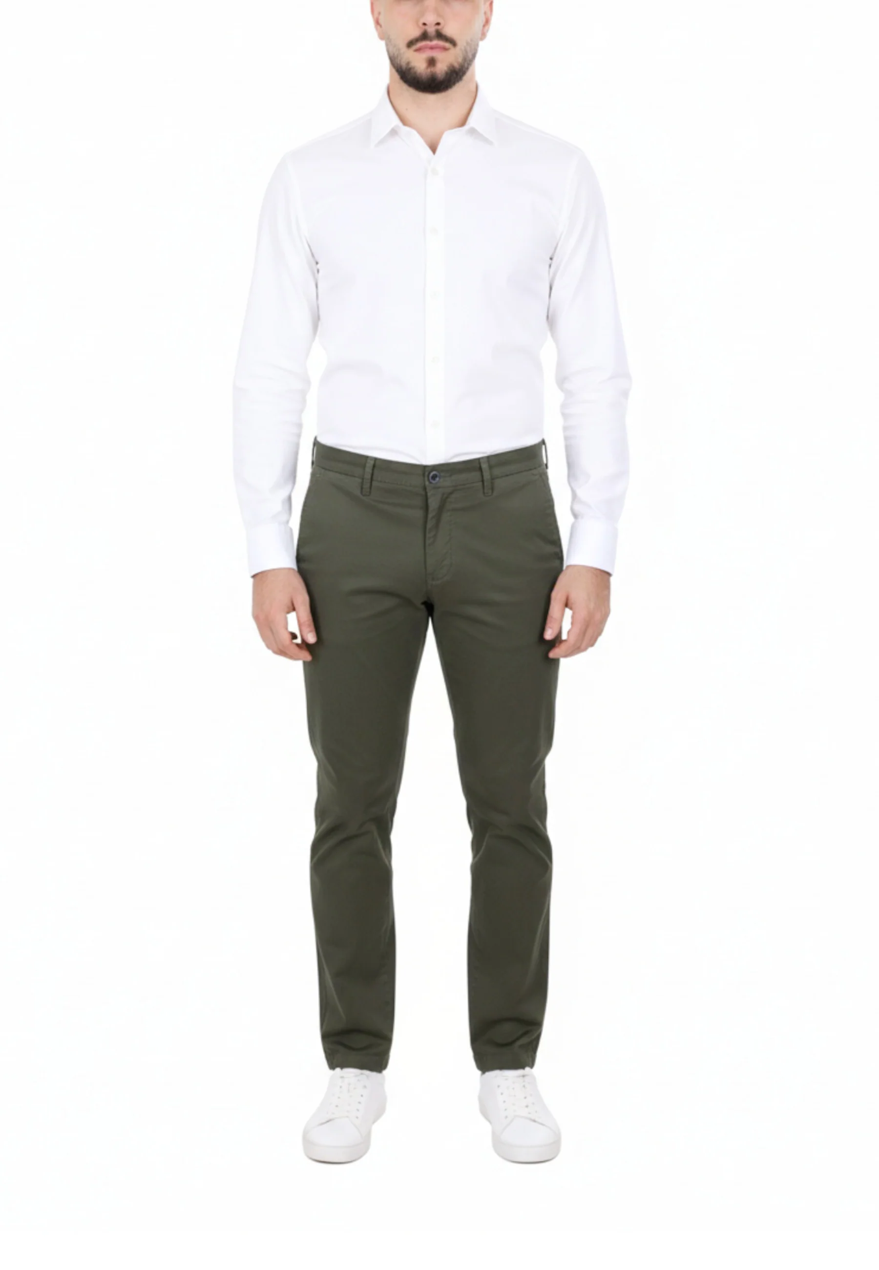 Borgoni Milano Pantaloni Uomo | VIENNA 126076 - Image 19