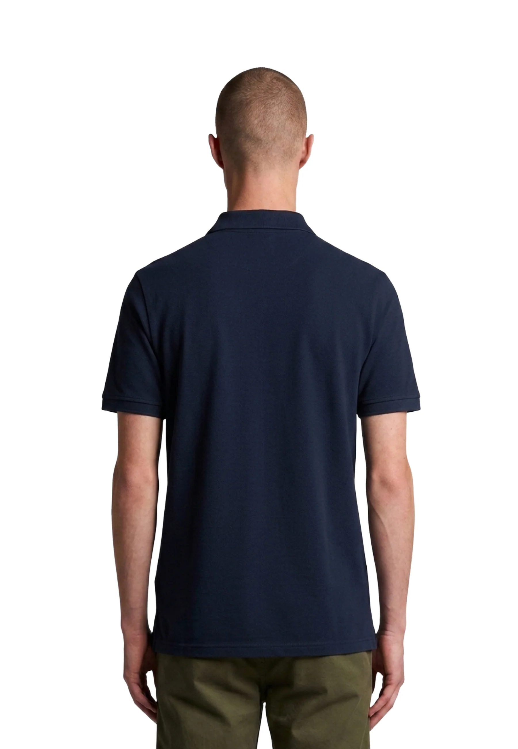 Lyle & Scott Popcorn Jacquard Polo Uomo | SP2400V - Image 8