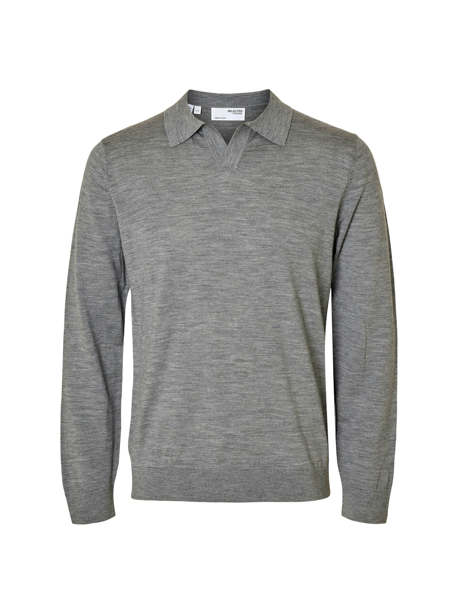 Selected Homme Black Polo Uomo | 16098327 - Image 5