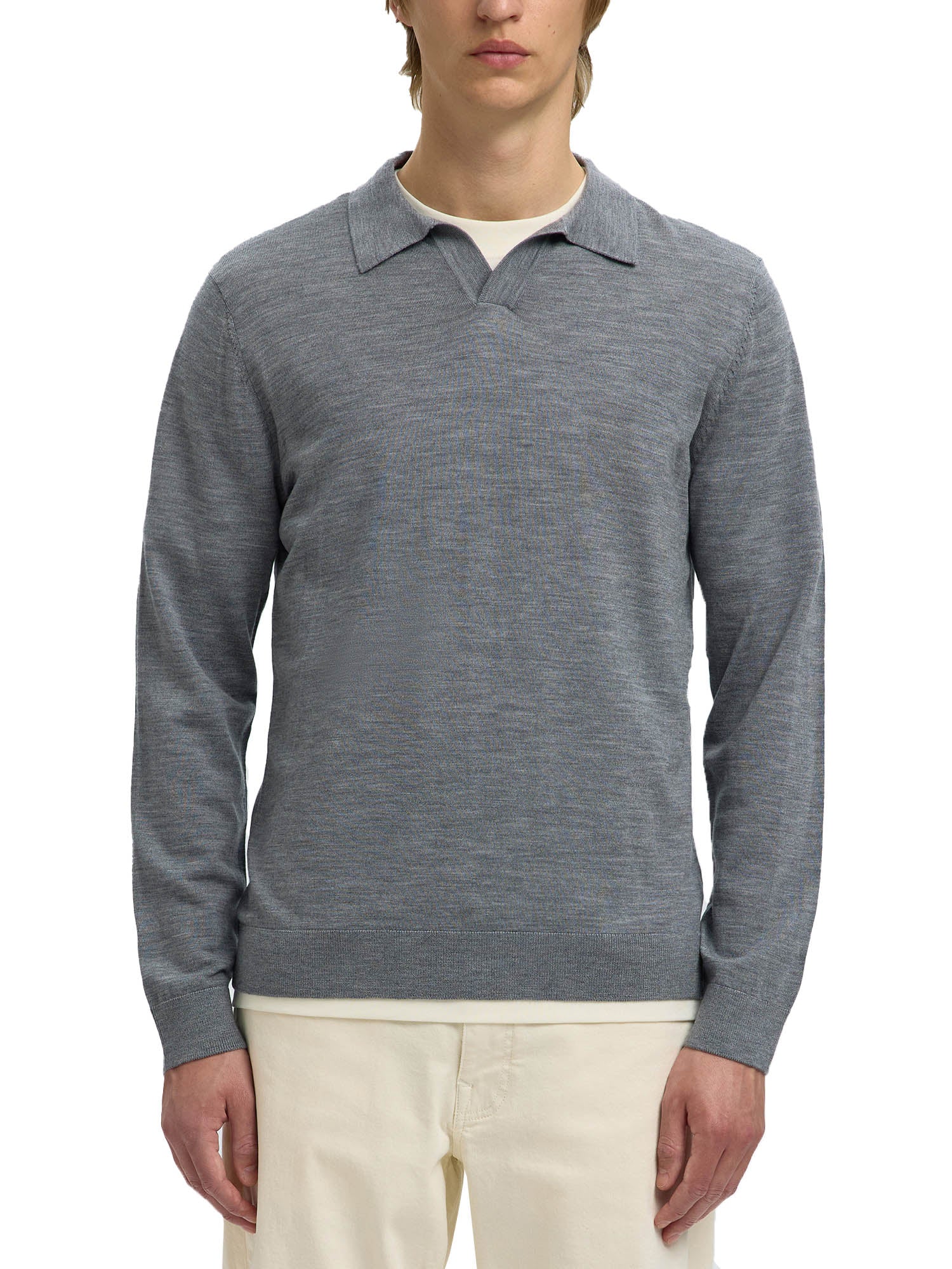 Selected Homme Black Polo Uomo | 16098327 - Image 6