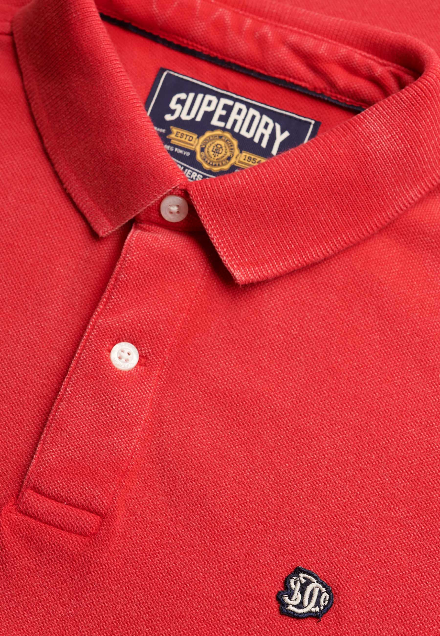 Superdry Vintage Destroy Polo Uomo | M1110451A - Image 11