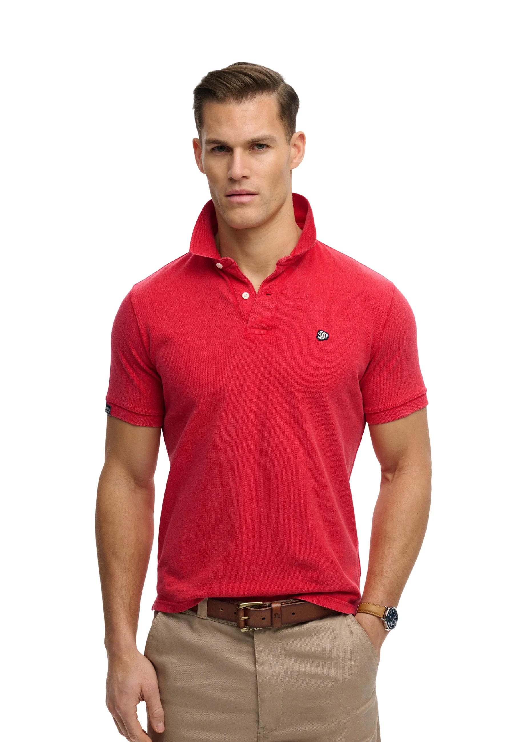 Superdry Vintage Destroy Polo Uomo | M1110451A - Image 7