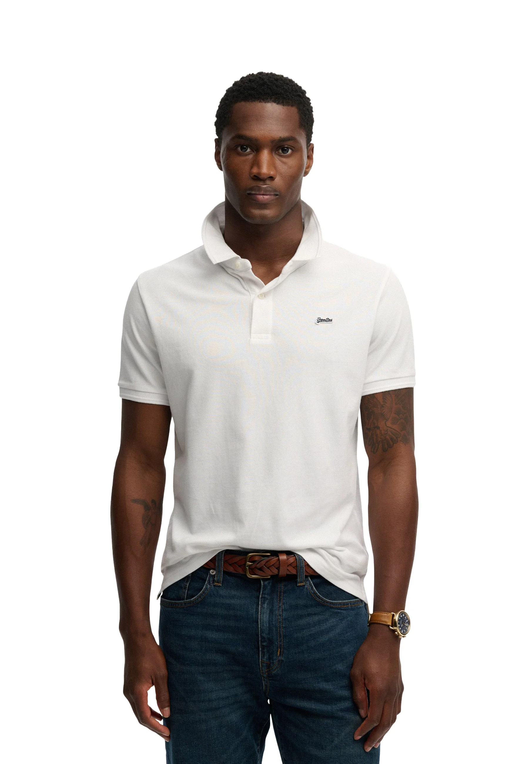 Superdry Classic Pique Polo Uomo | M1110452A - Image 2