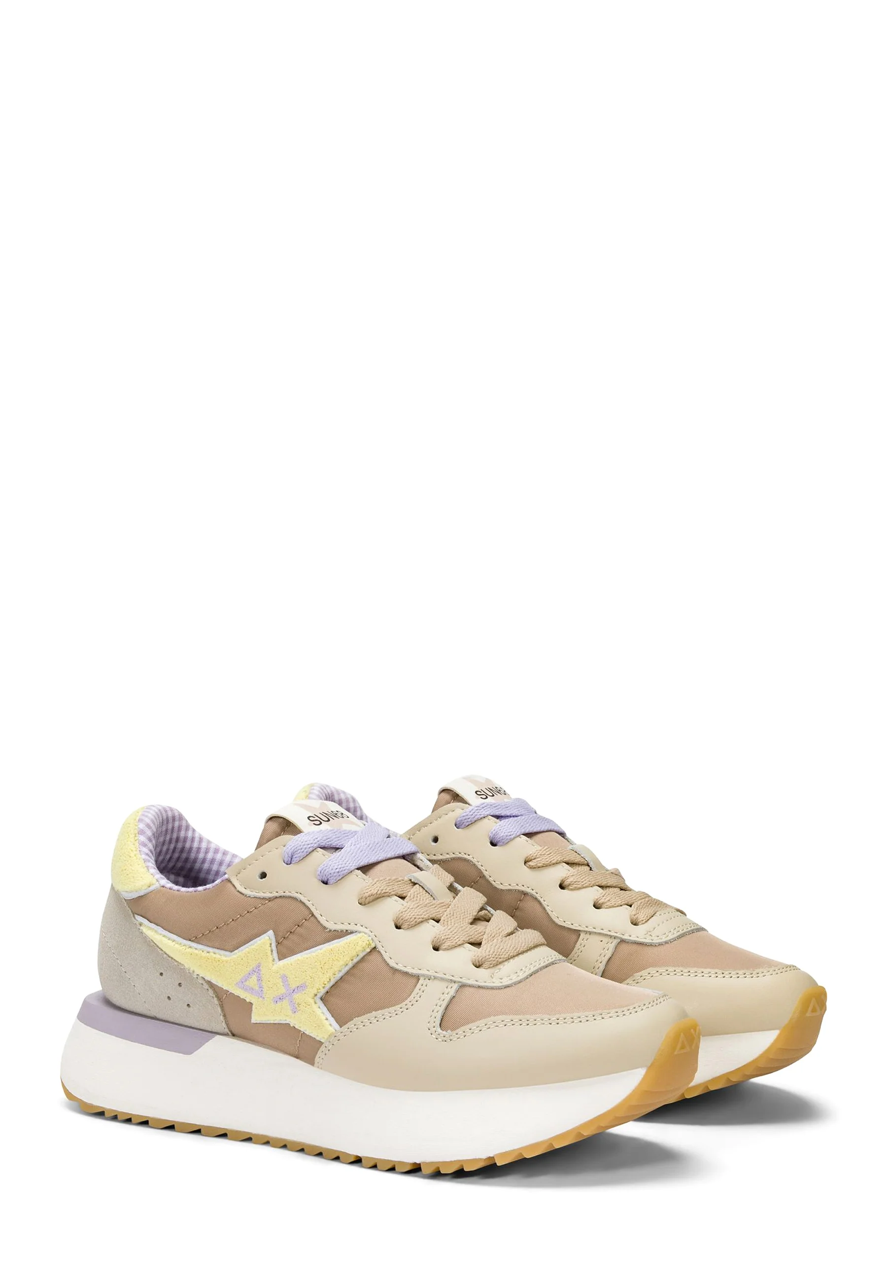 Sun68 Big Stargirl Spongee Sneakers Donna | Z36222 - Image 6