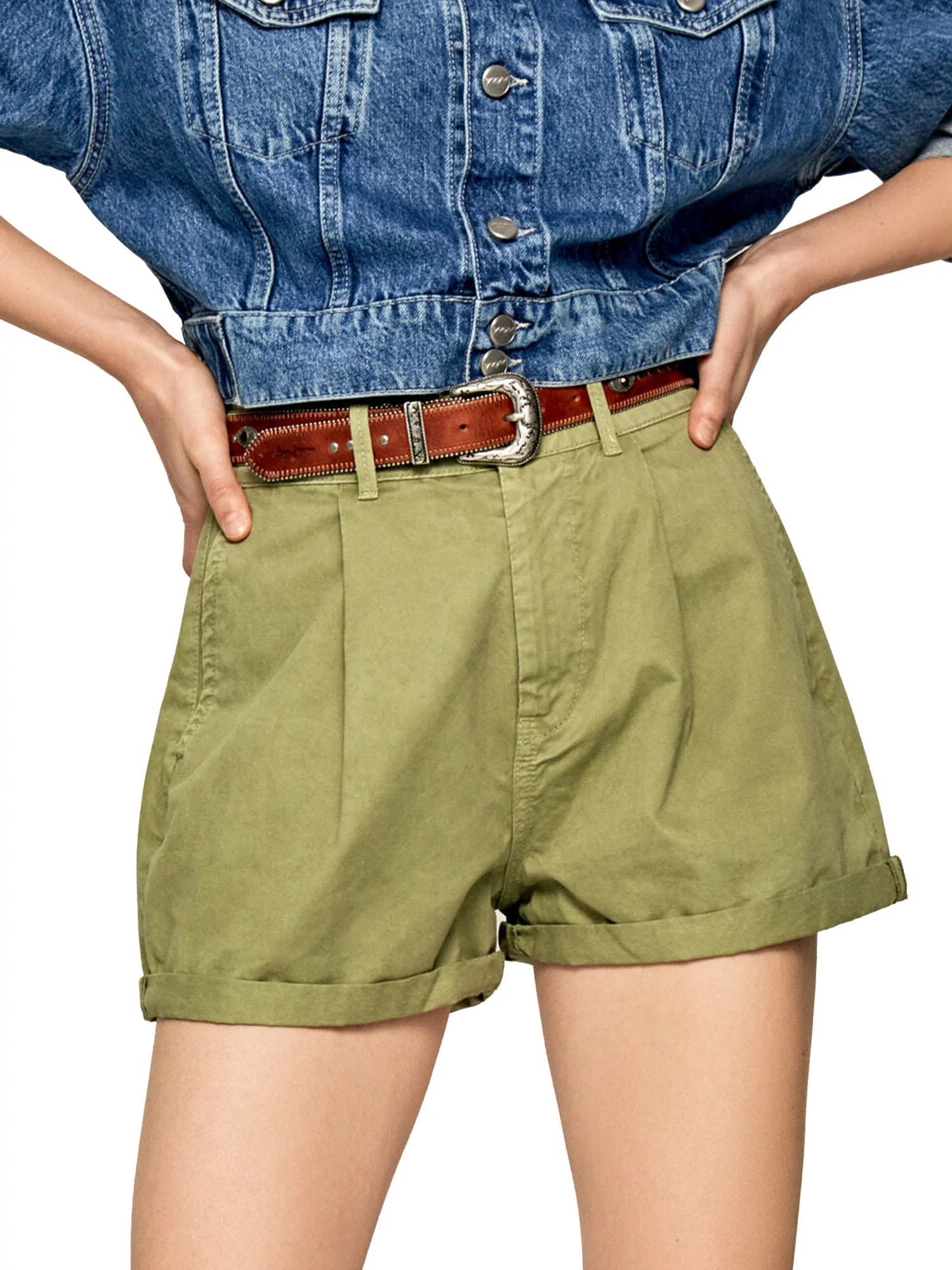 Pepe Jeans Shorts Donna | PL800895 - Image 4
