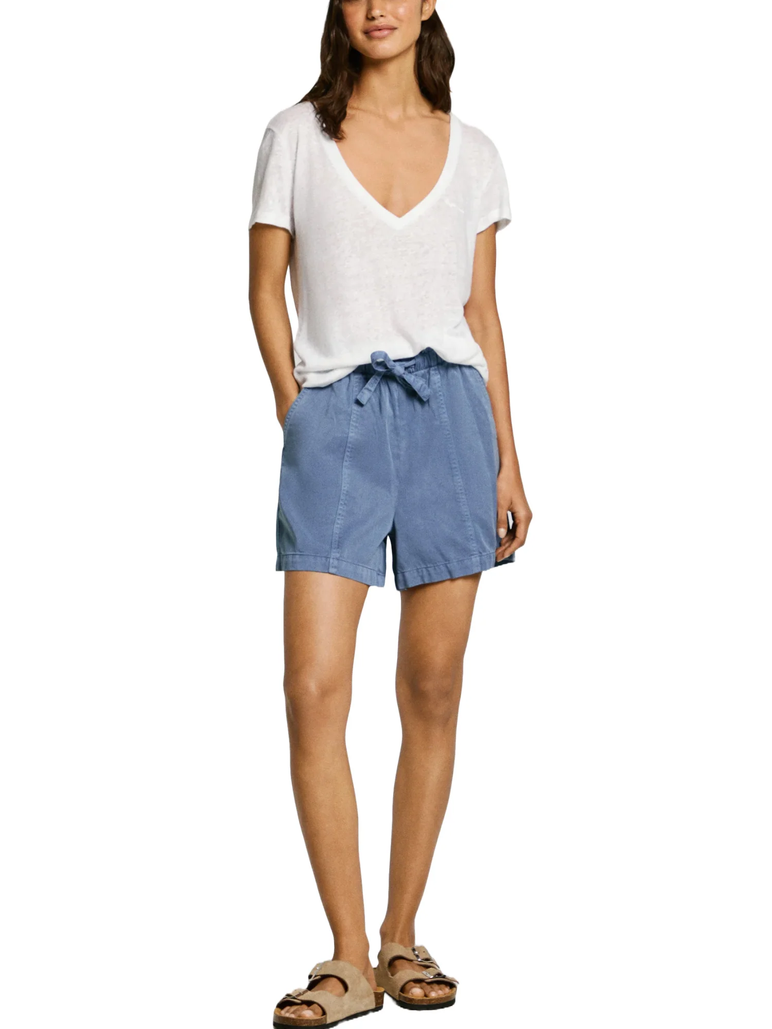 Pepe Jeans Shorts Donna | PL801166 - Image 4