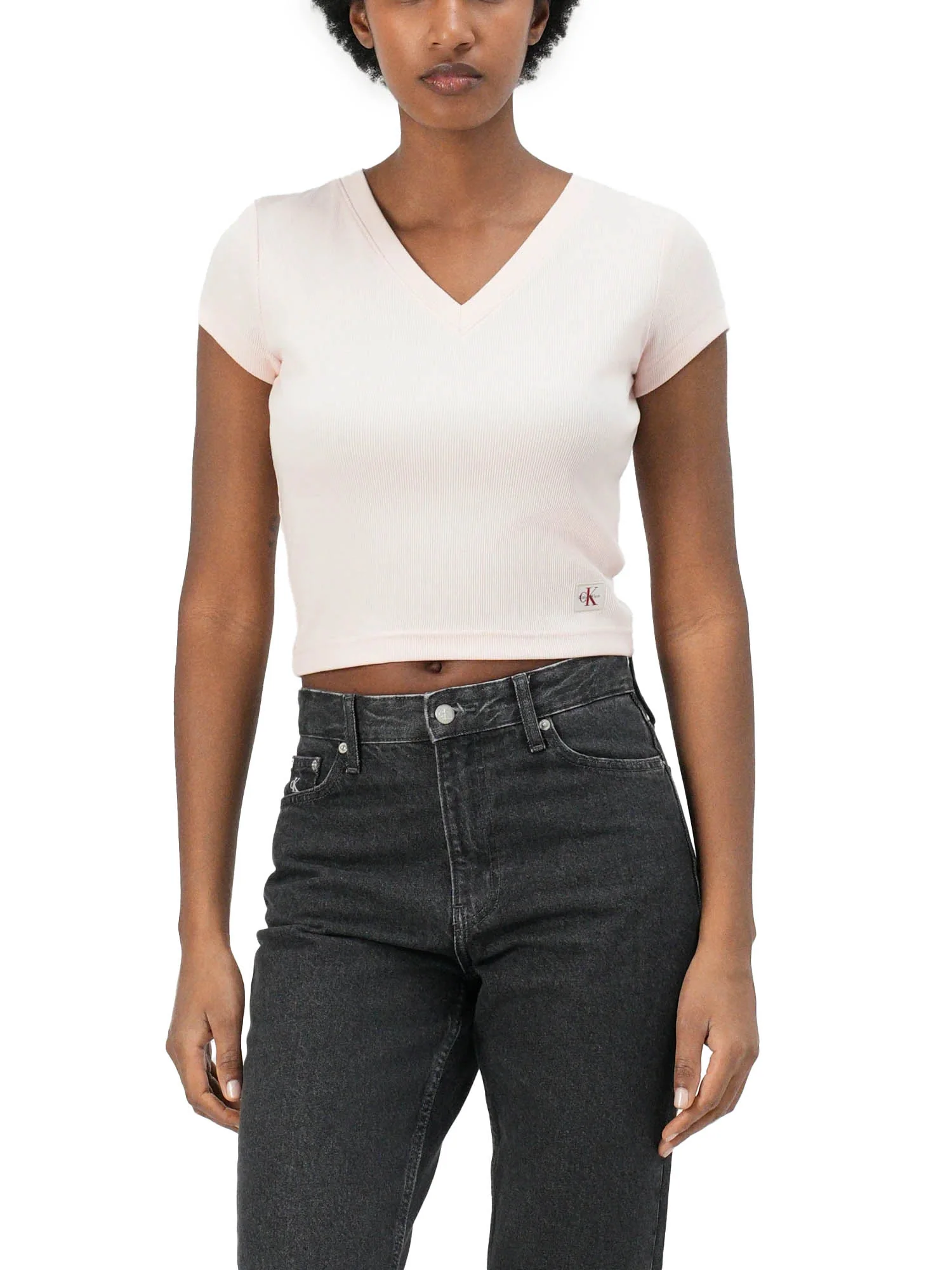 Calvin Klein T-shirt Donna | LV047C910G - Image 10