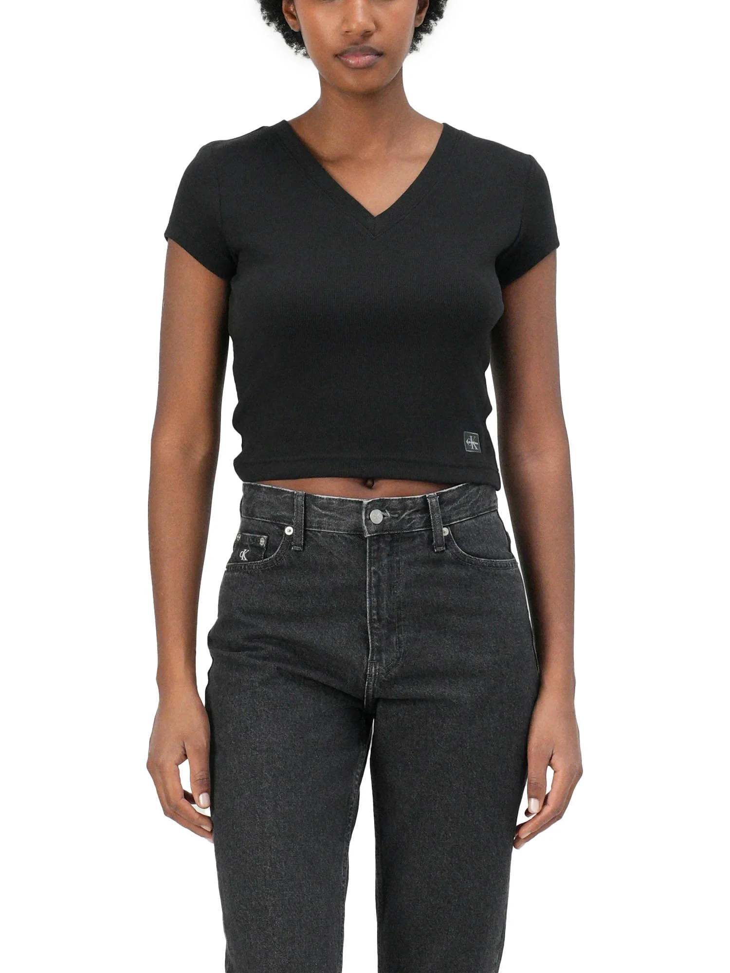 Calvin Klein T-shirt Donna | LV047C910G - Image 6