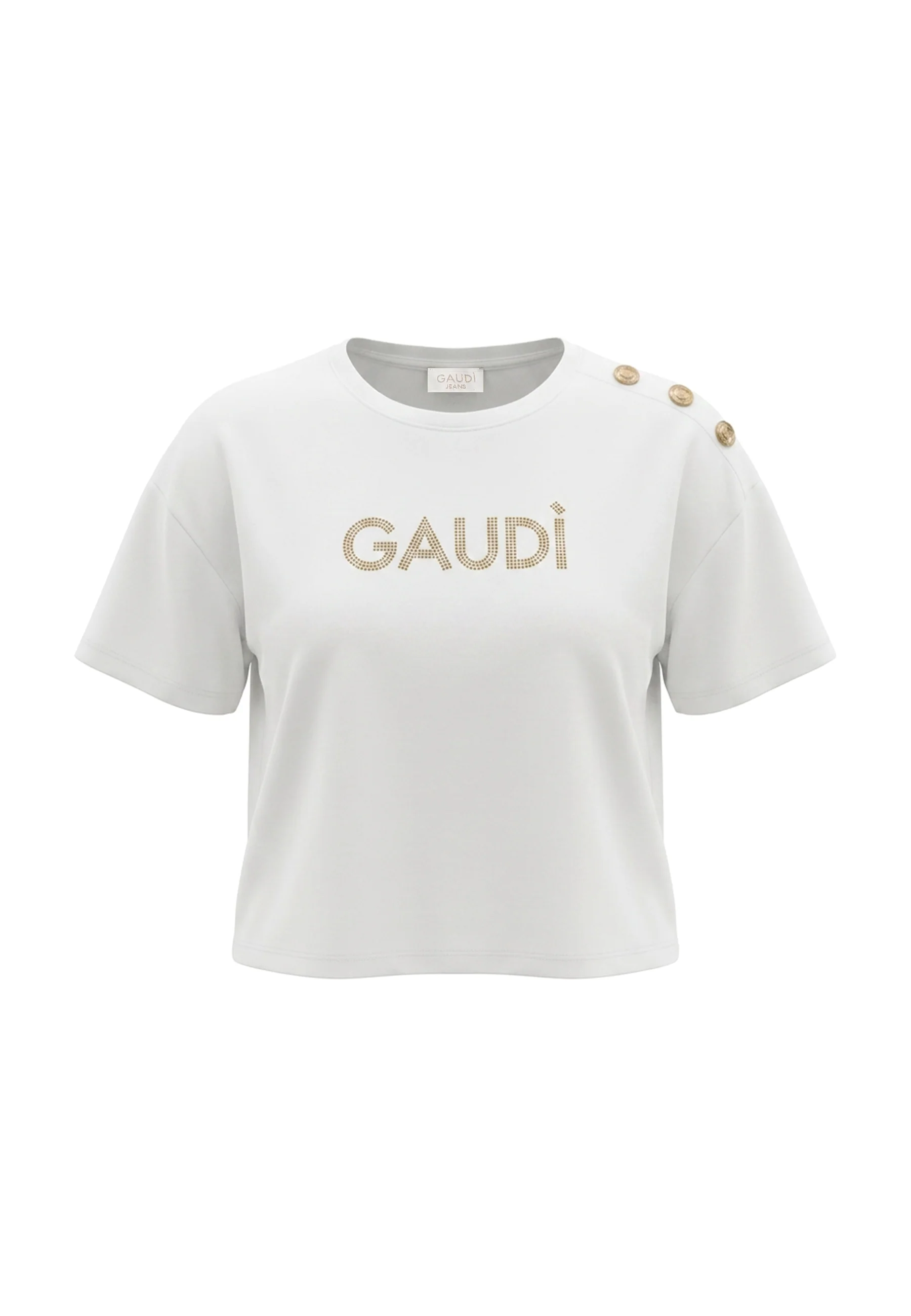 Gaudi Jeans T-shirt Donna | 611BD64028 - Image 5