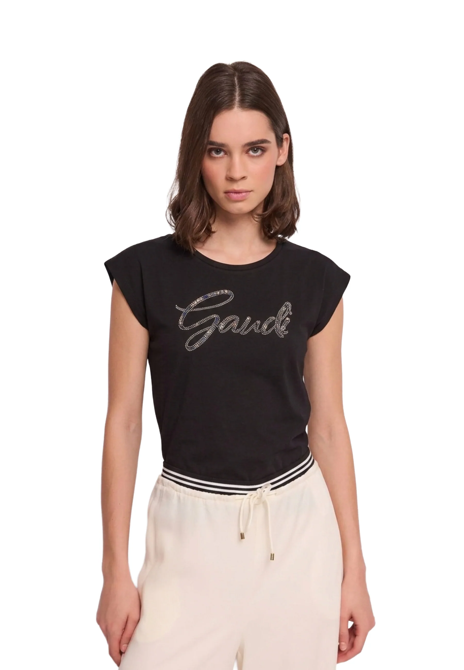 Gaudi Jeans T-shirt Donna | 611BD64039 - Image 2