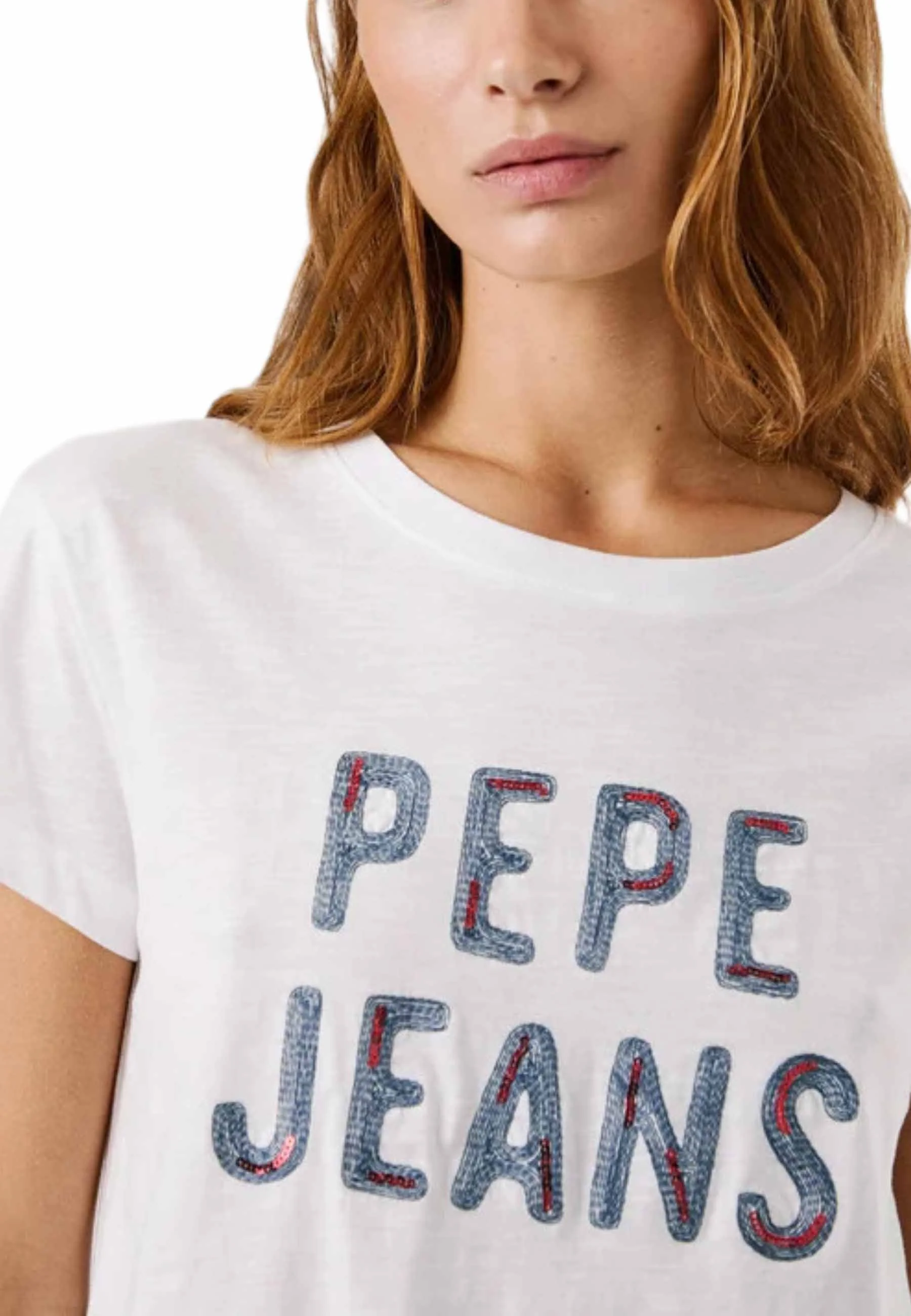 Pepe Jeans T-shirt Donna | PL5000045 - Image 7