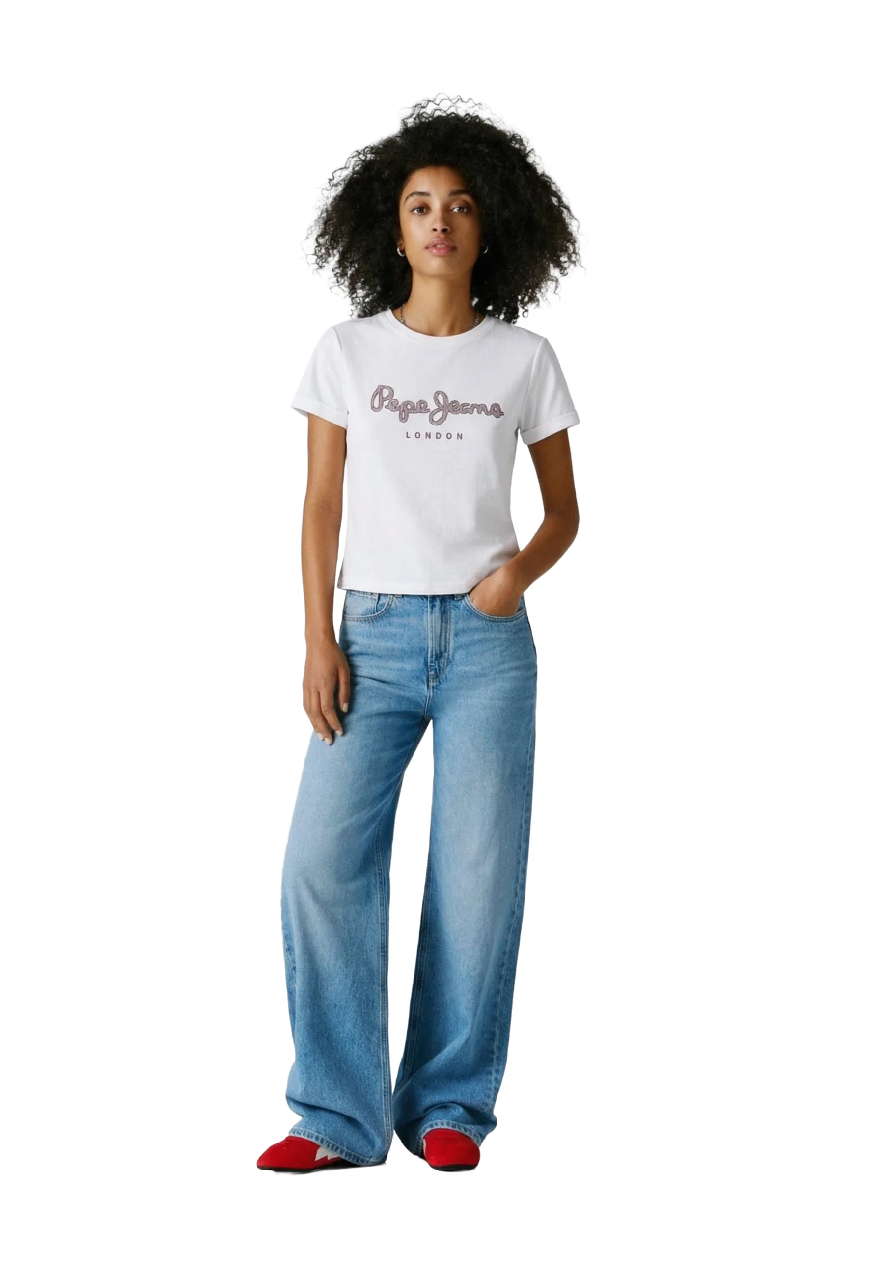 Pepe Jeans T-shirt Donna | PL5000142 - Image 6
