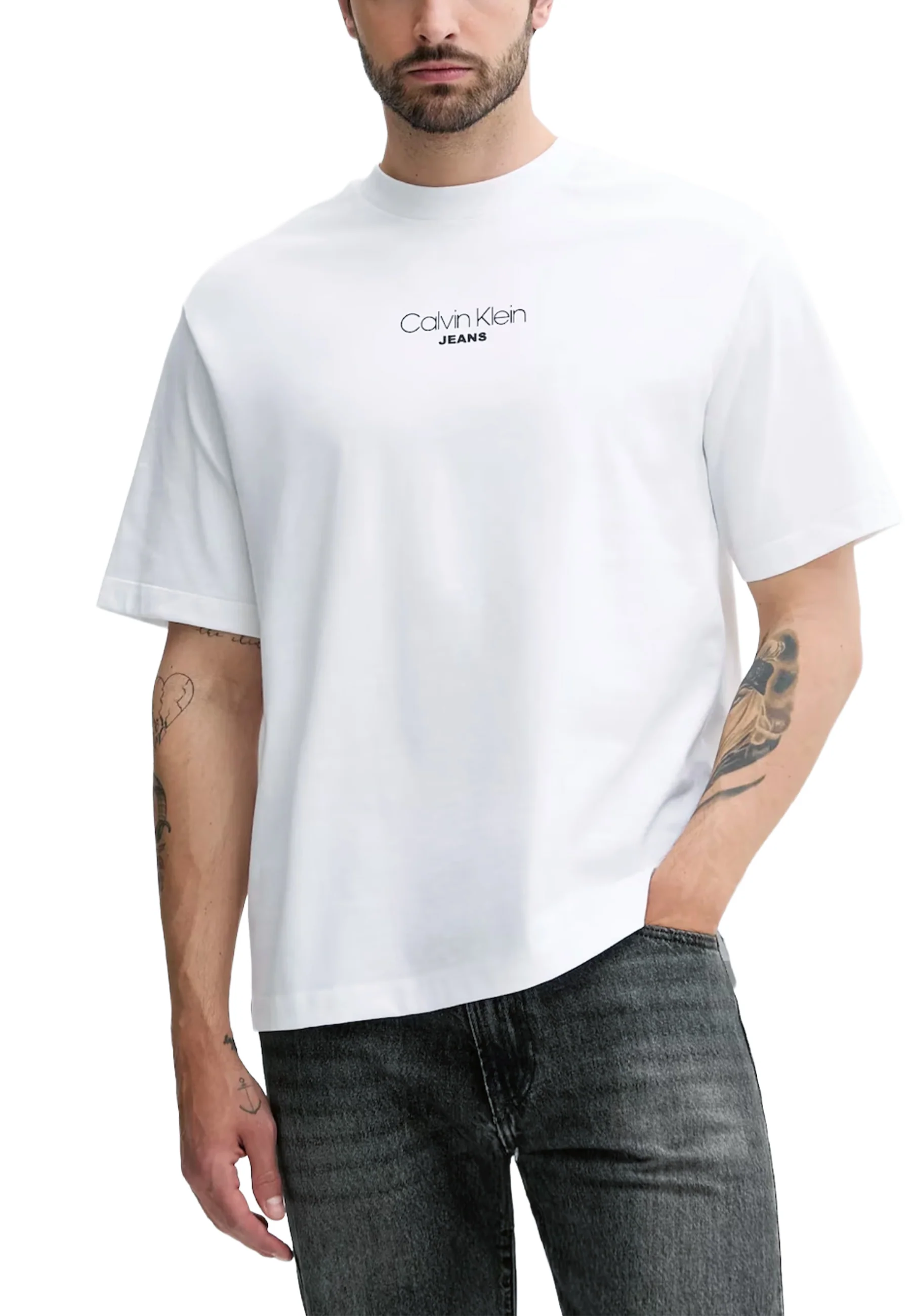 Calvin Klein T-shirt Uomo | LV04RC851G - Image 6
