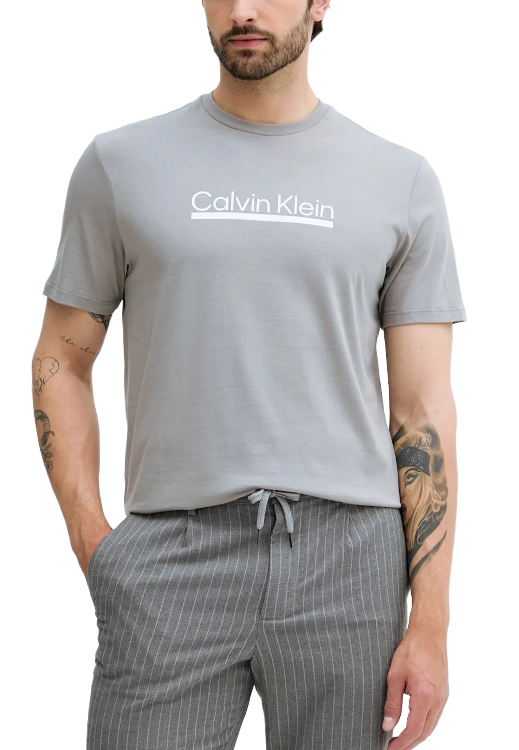 Calvin Klein T-shirt Uomo | LV04RC852G - Image 6
