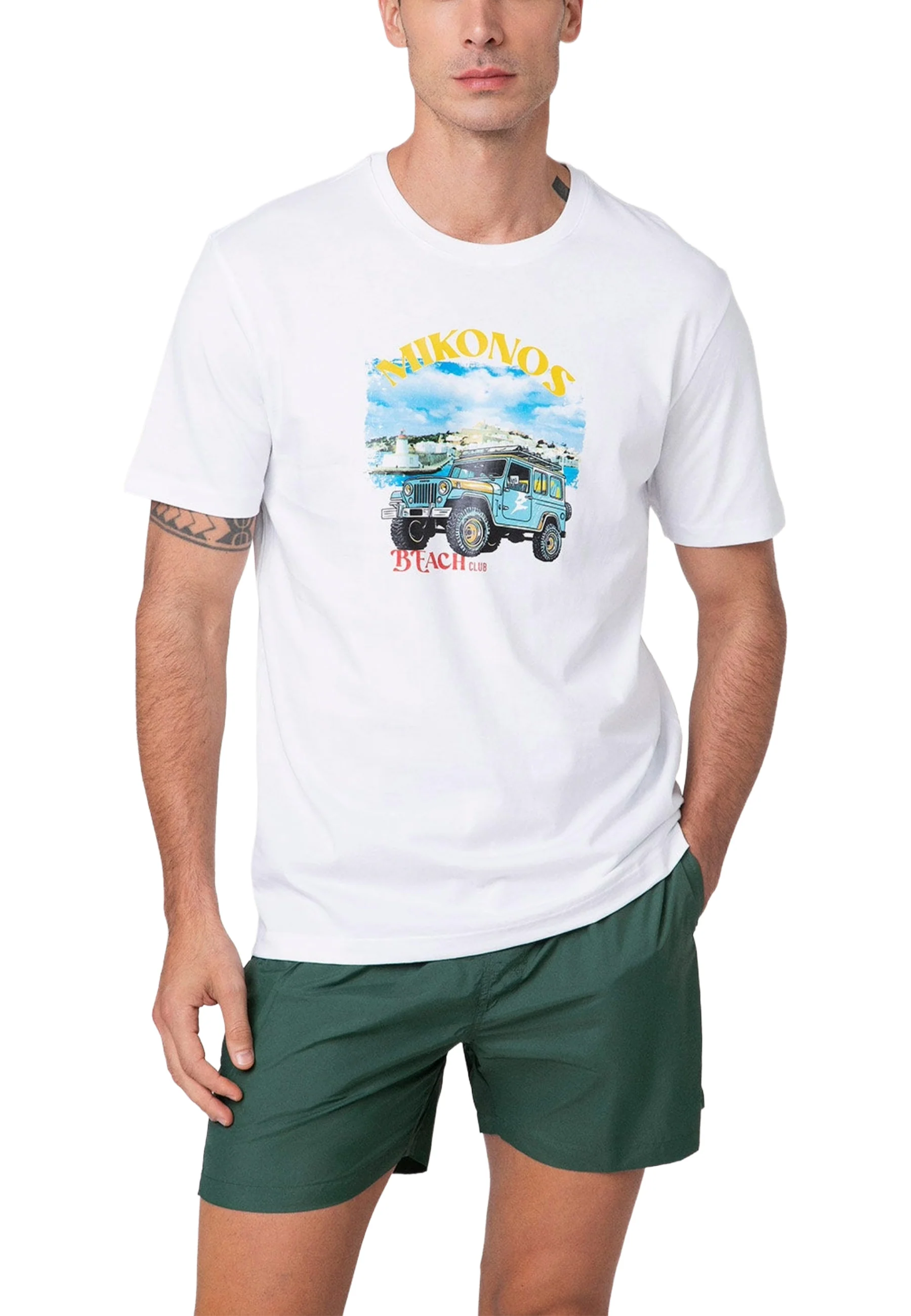 F**k T-shirt Uomo | FK25-M01TS75WH - Image 2
