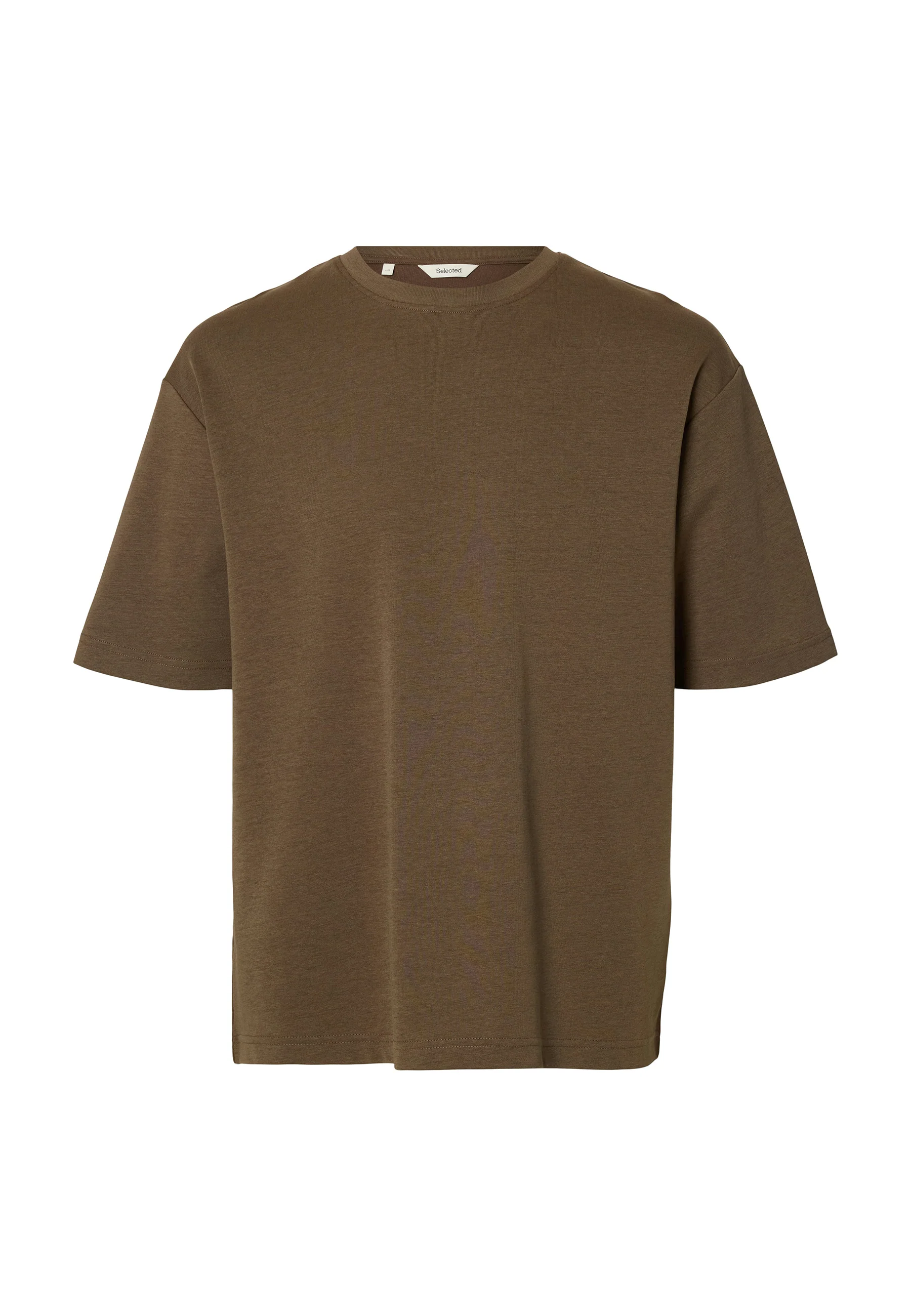 Selected Homme Black Slmlooseoscar T-shirt Uomo | 16094143