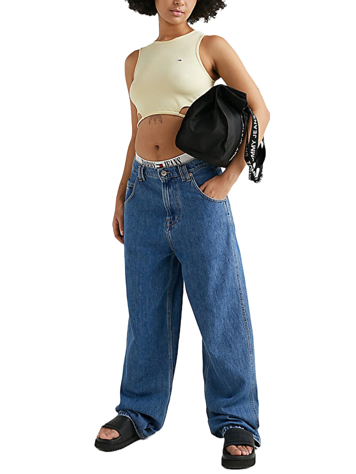 Tommy Jeans Top E Canotte Donna | DW0DW15662 - Image 10